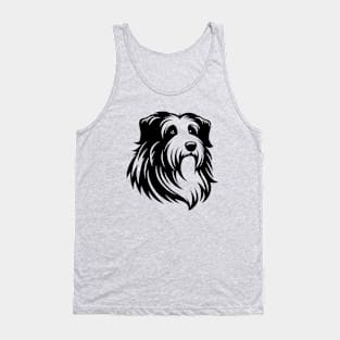 Bearded Collie Dog Tank Top